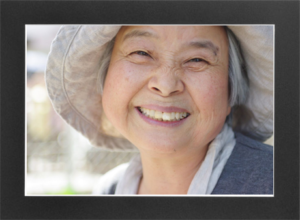 おばあちゃんフレーム写真